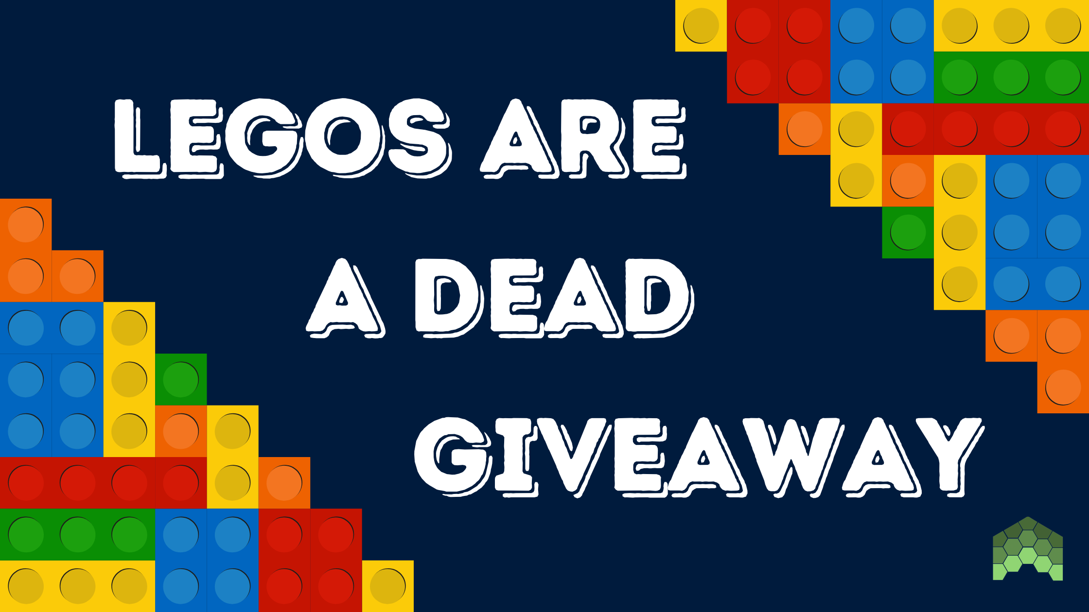 Legos Are A Dead Giveaway