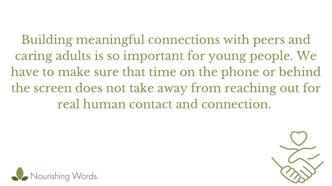 I've written about the importance of building community around your children to help combat negative influences on the Internet and social media. Having caring adults around your children (that extend beyond parents) provides skills in human connecti