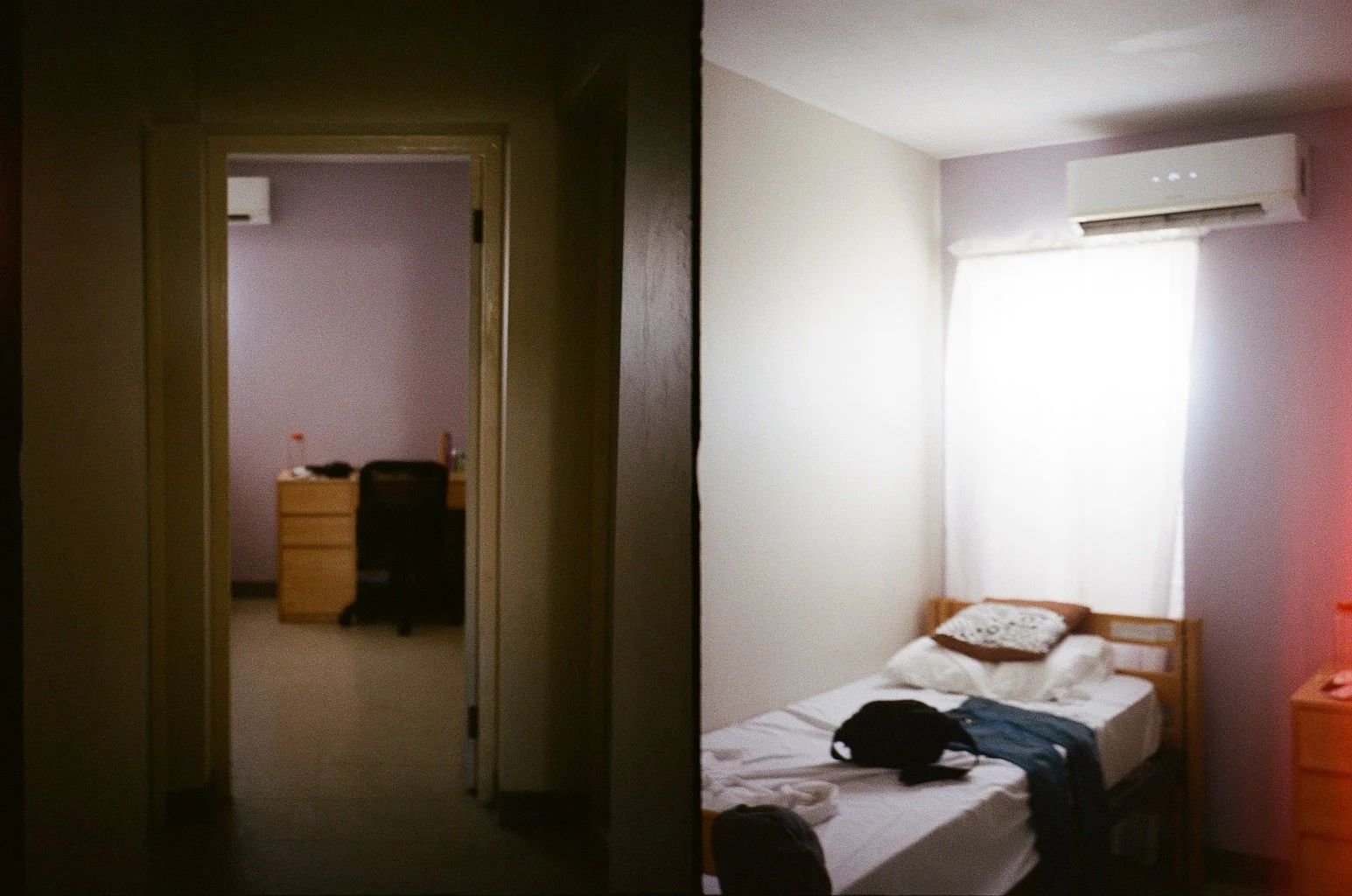  Dorm room - Canon Demi half frame 35mm 