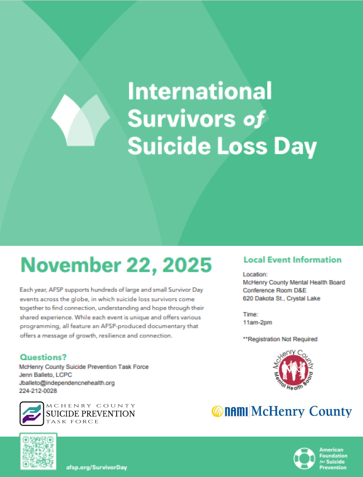 International Survivors of Suicide Loss Day