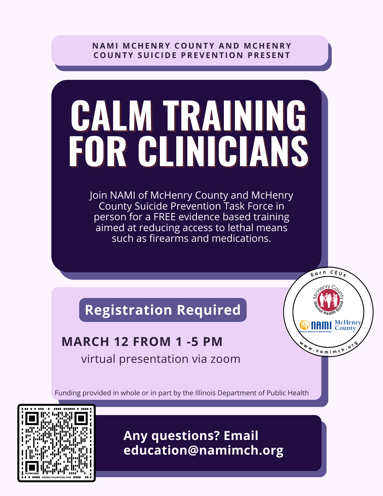 CALM Training for Providers