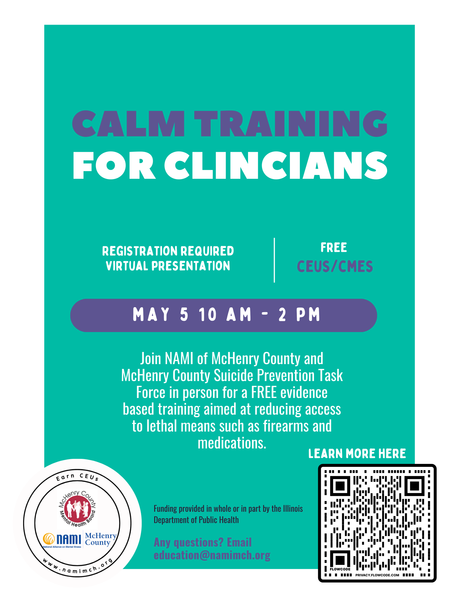 CALM Training for Providers