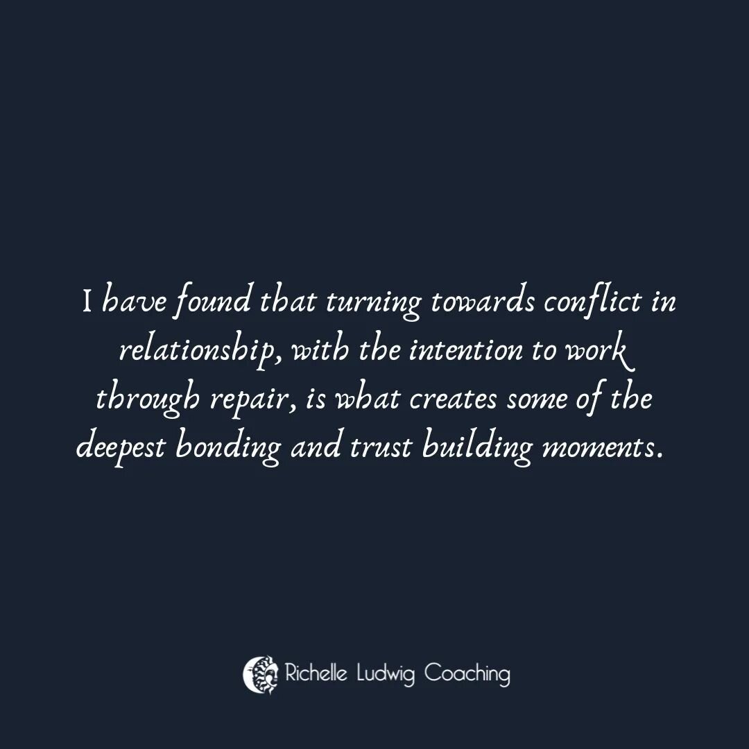 Learning how to do conflict and repair is a process, but one that can transform your relationship with yourself and others.

Swipe for more. 👆