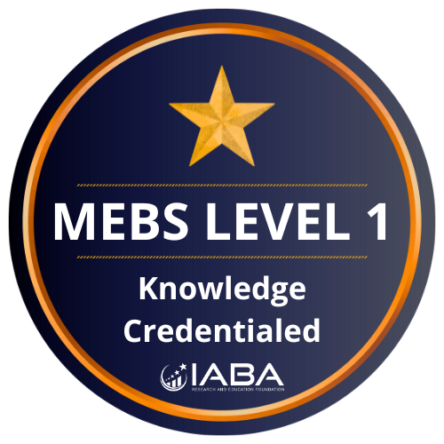 MEBS Certification — IABA Research & Education Foundation
