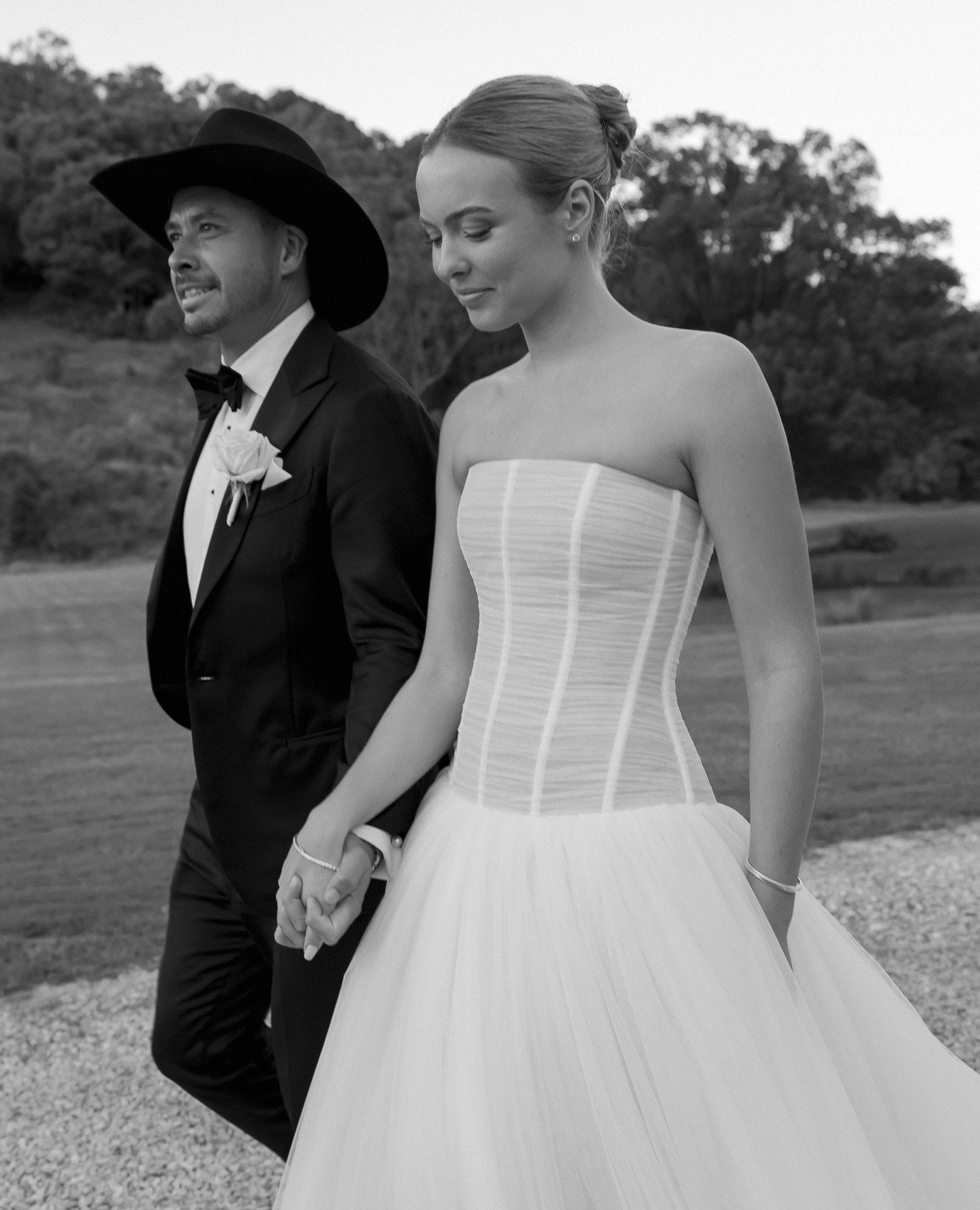 SPHERE BRIDE &mdash;&mdash; Octavia in @kyhastudios' Beau gown &mdash; where sculptural tulle meets a striking dropped waist silhouette. A perfect balance of softness and structure, made for the bride who commands the spotlight.⁠
⁠
Explore, fit and o