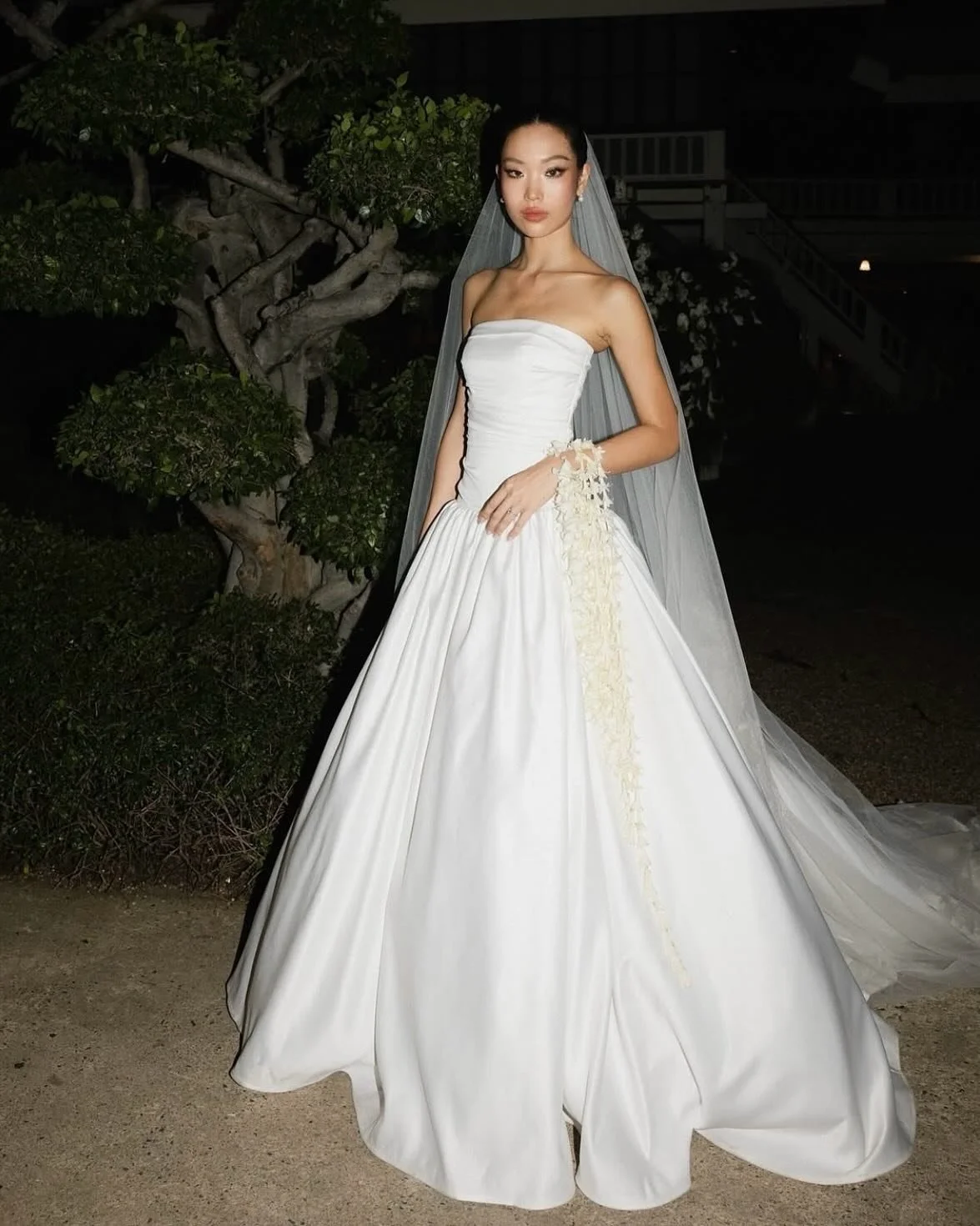 REAL BRIDE &mdash; Influencer @milk.natracha stunning in the @kyhabride Lucky gown, a chic drop waist ball gown spotted for the fashion bride. Available in our Brisbane gallery, explore, fit and order Kyha Bride by booking an appointment via the link