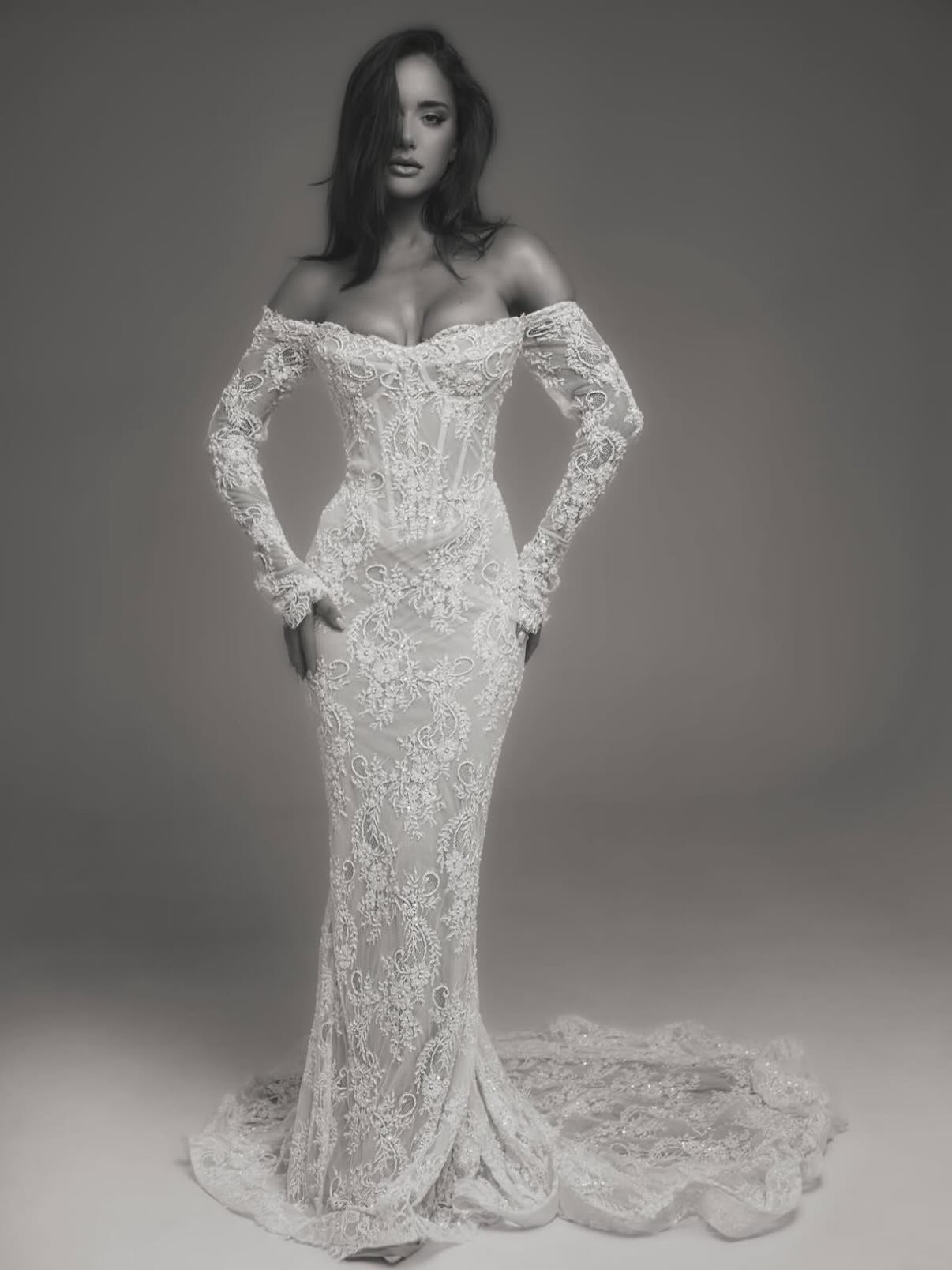 NEW DROP &mdash; The Angelika by @marquisebridal has landed in our Brisbane gallery, a timeless and form flattering lace silhouette for the modern bride. Explore, book and order Marquise Bridal by booking an appointment online via the link in our bio