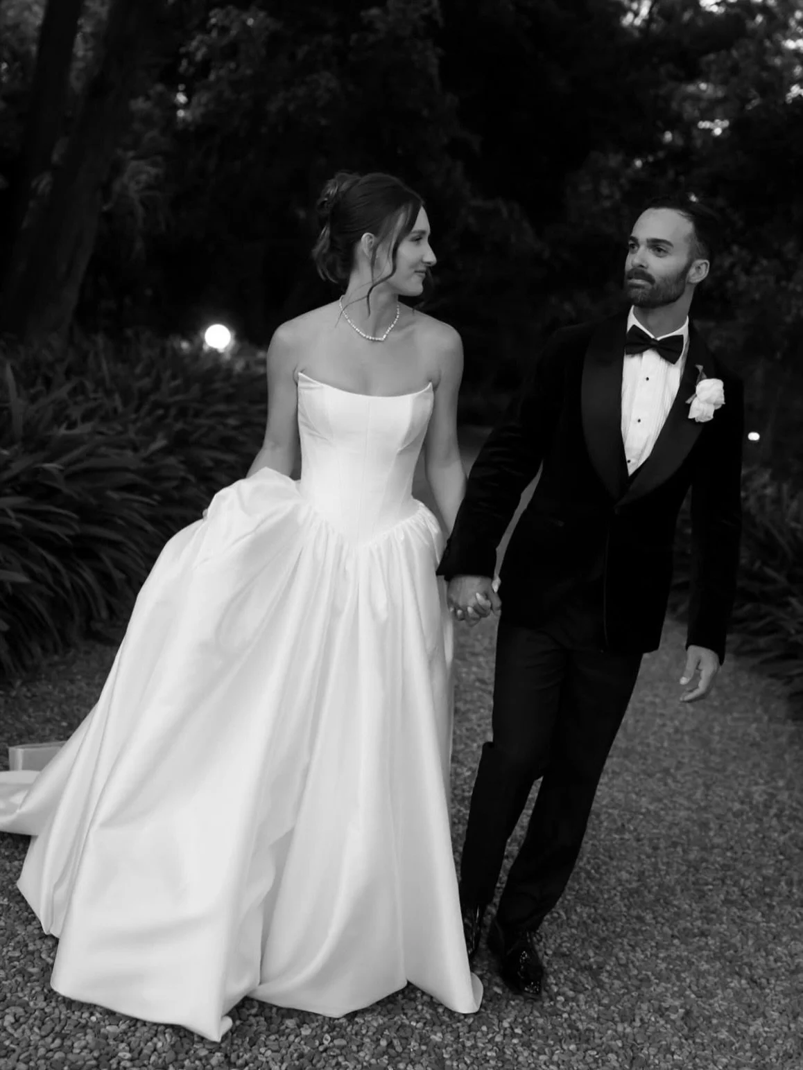 SPHERE BRIDE &mdash; The @kyhabride Miles gown on gorgeous Sphere bride @sheridanhodgetts at her dreamy garden ceremony.

Explore, fit and order our full KYHA collection at our James Street gallery by booking an appointment via the link in our bio. 
