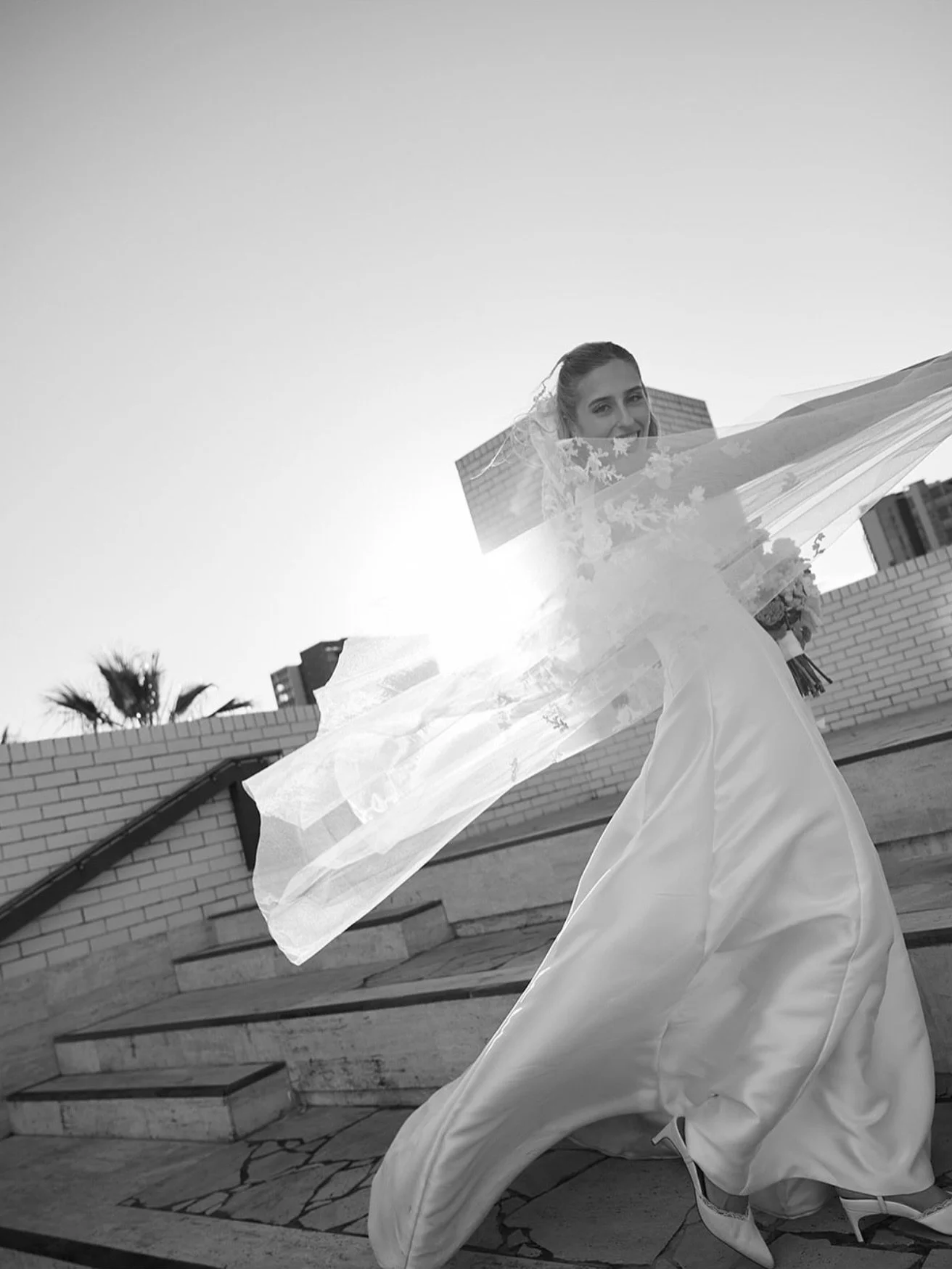 SPHERE BRIDE &mdash; The @preajames_bridal Nina Gown as seen on gorgeous Sphere Bride @taylorbristed at her chic, effortless Calile ceremony. 

The Nina is a play on romantic nostalgia, combining a timeless Mikado silhouette with a chic, minimalist d