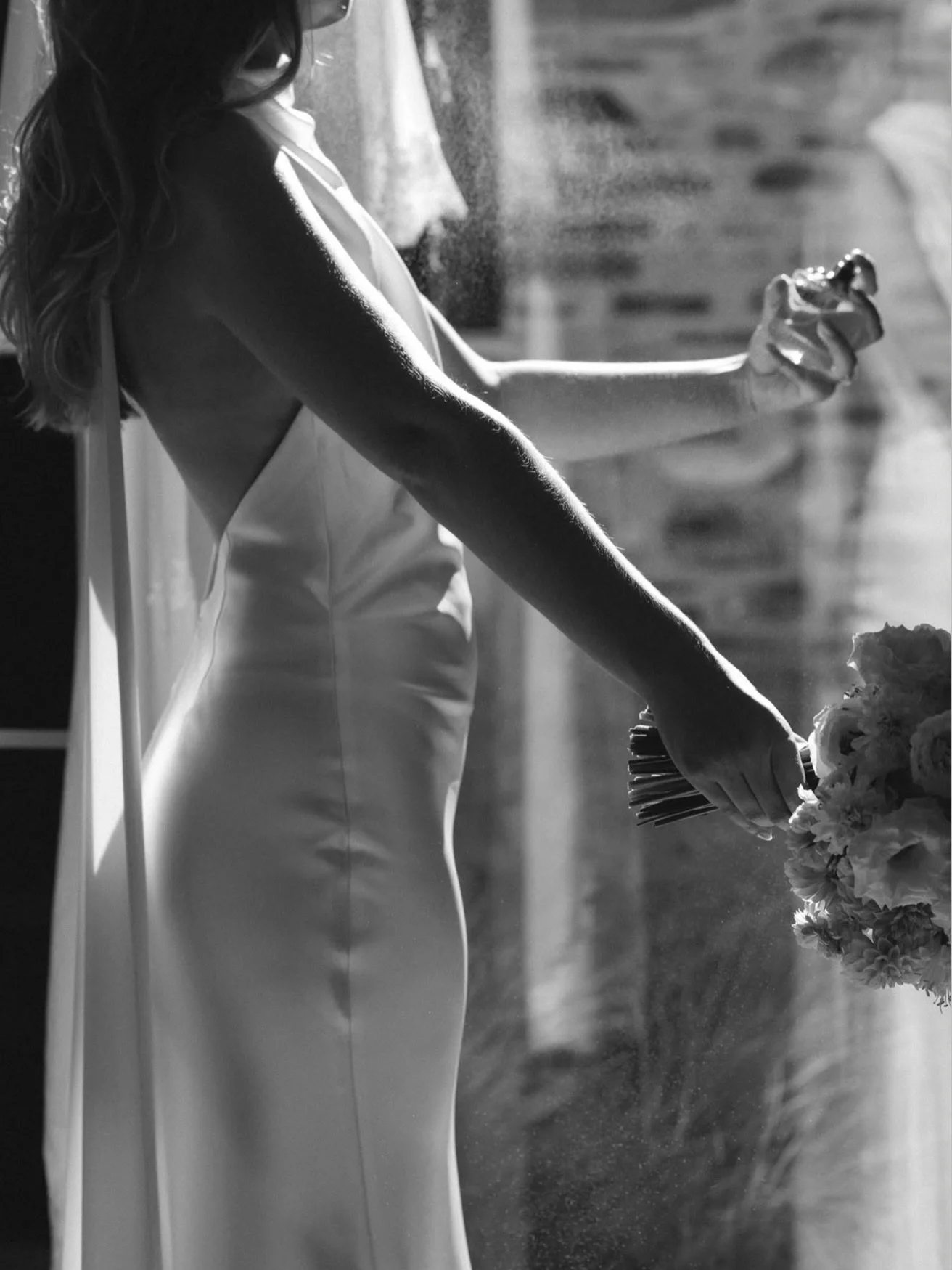 SPHERE BRIDE &mdash; Gorgeous details as seen on Sphere bride @skyrandall wearing the effortless @kyhabride Cameron gown at her stunning New Zealand ceremony. 

Explore, fit and shop the new Kyha Chroma collection at our Brisbane gallery by booking a