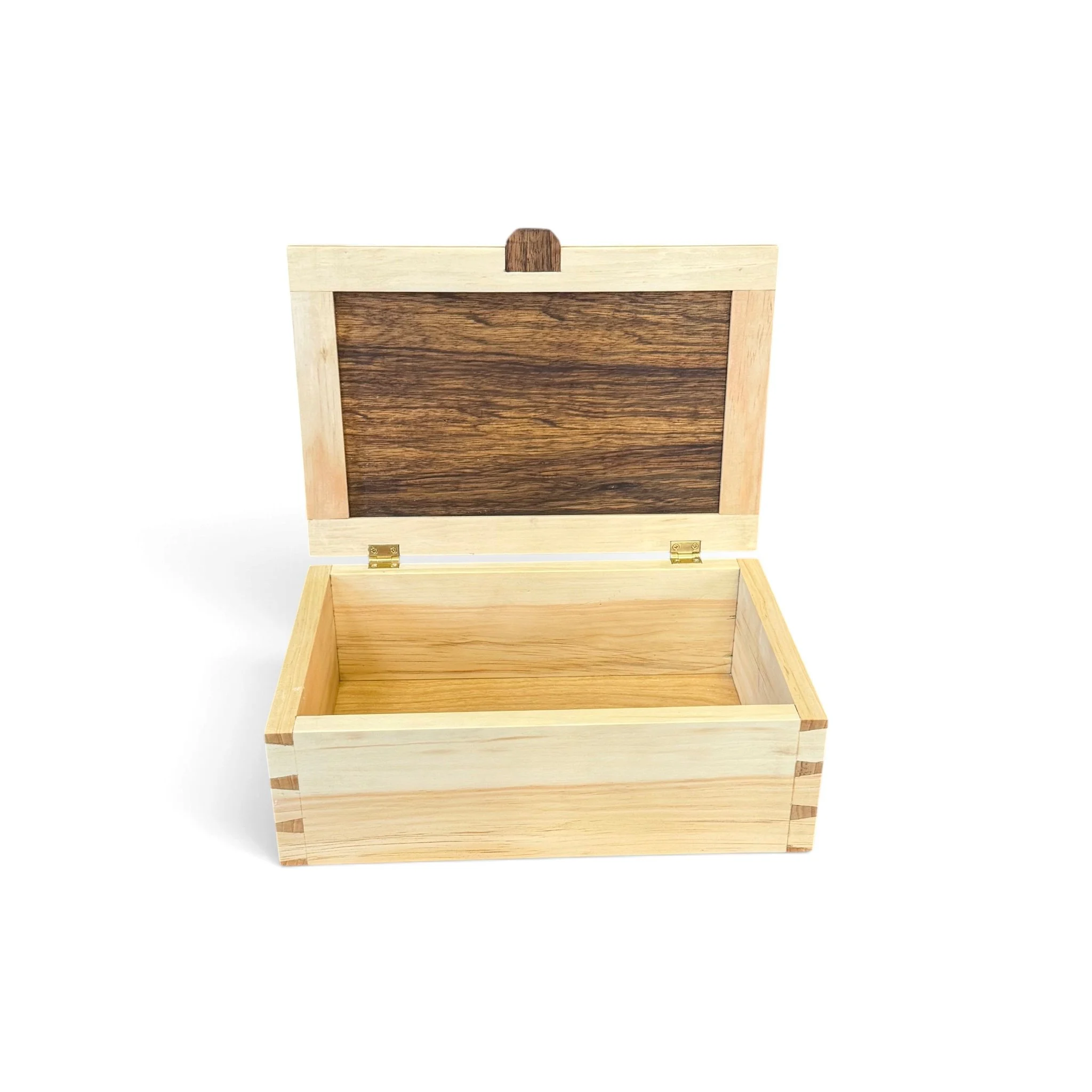Eastern White Pine  w/ Black Limba - Dovetailed