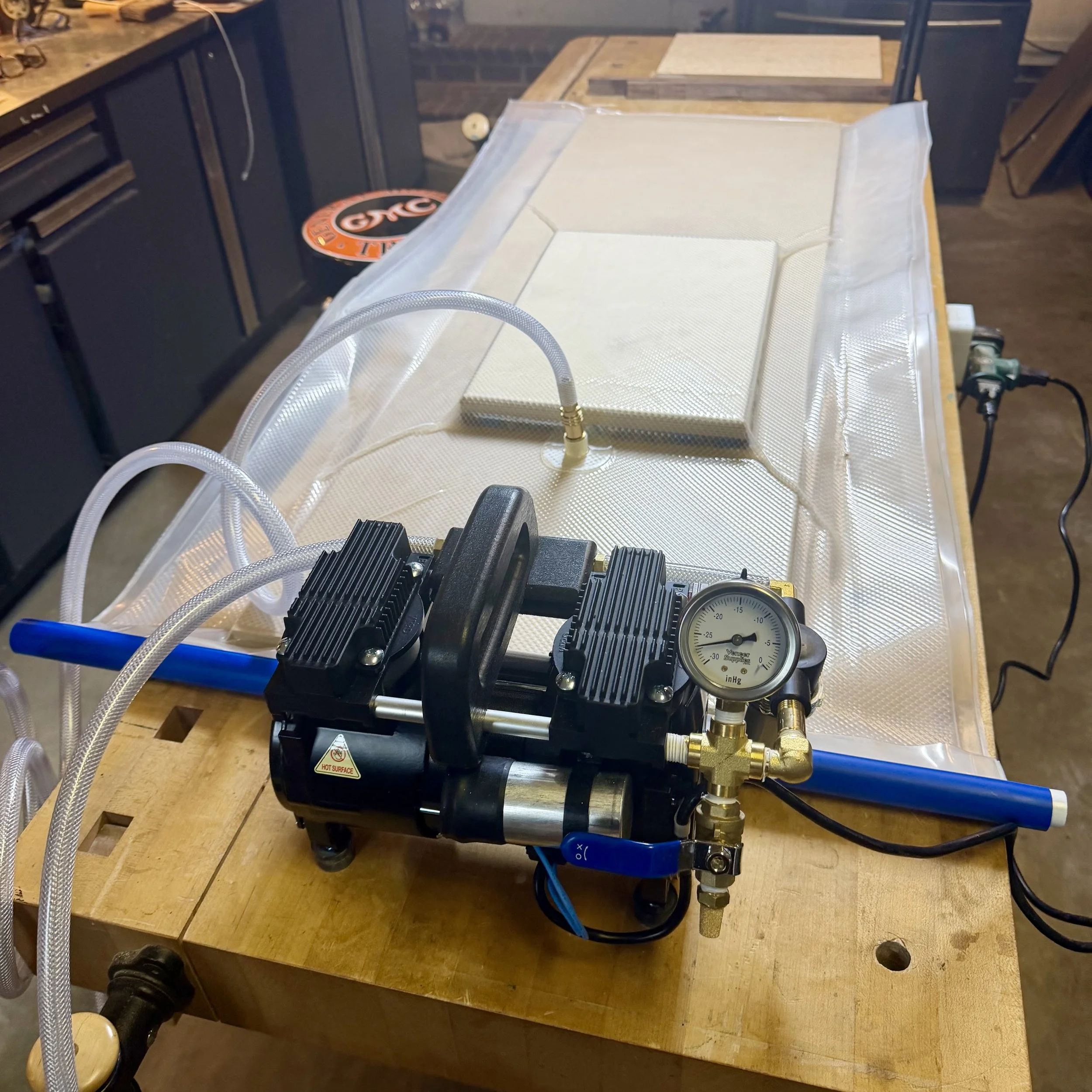 Vacuum Press for Veneer