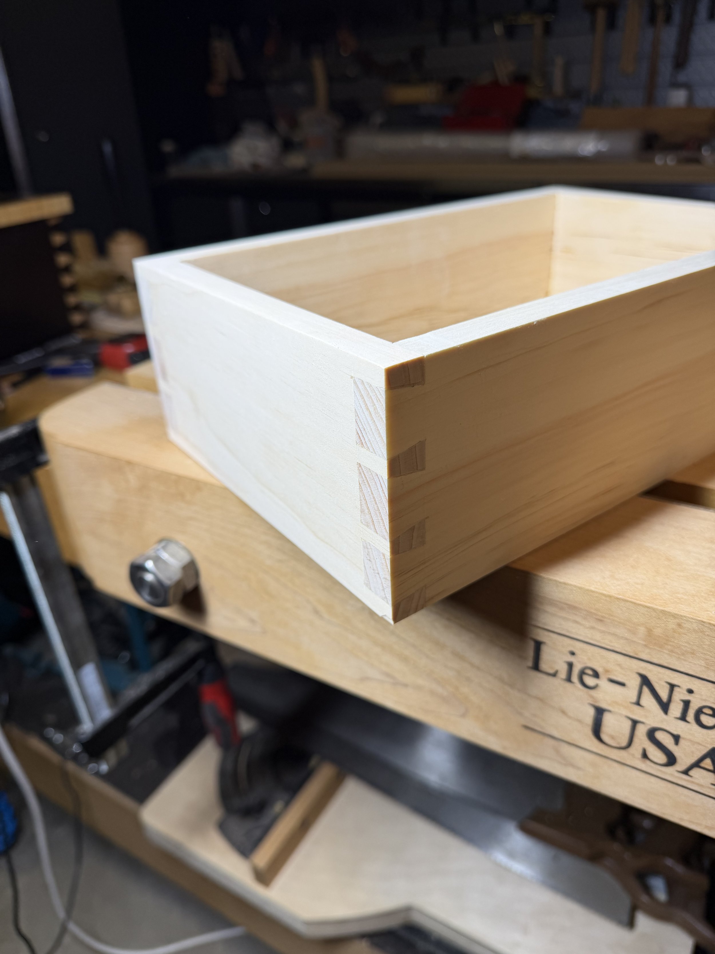 Pine Box Dovetails
