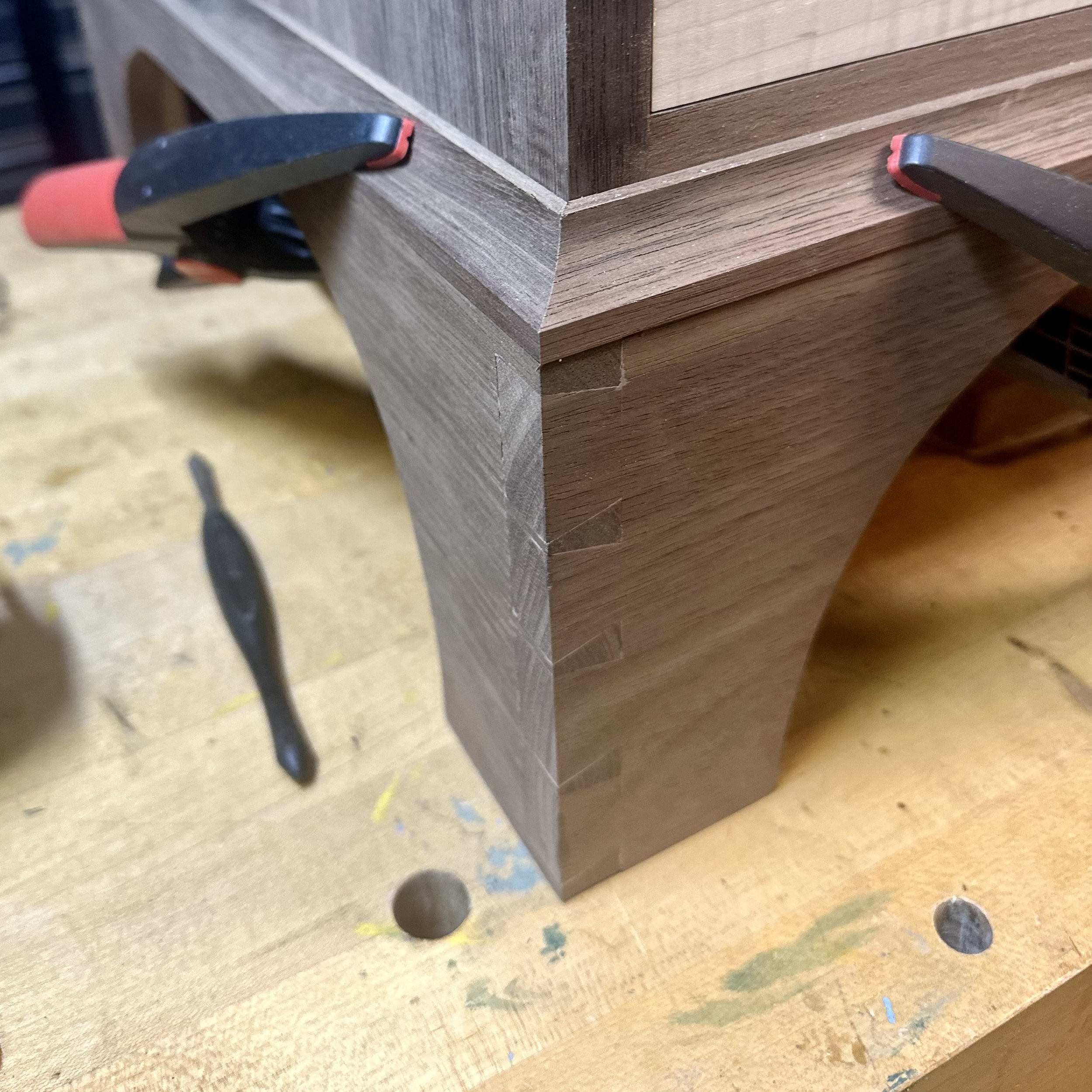 Applying moulding