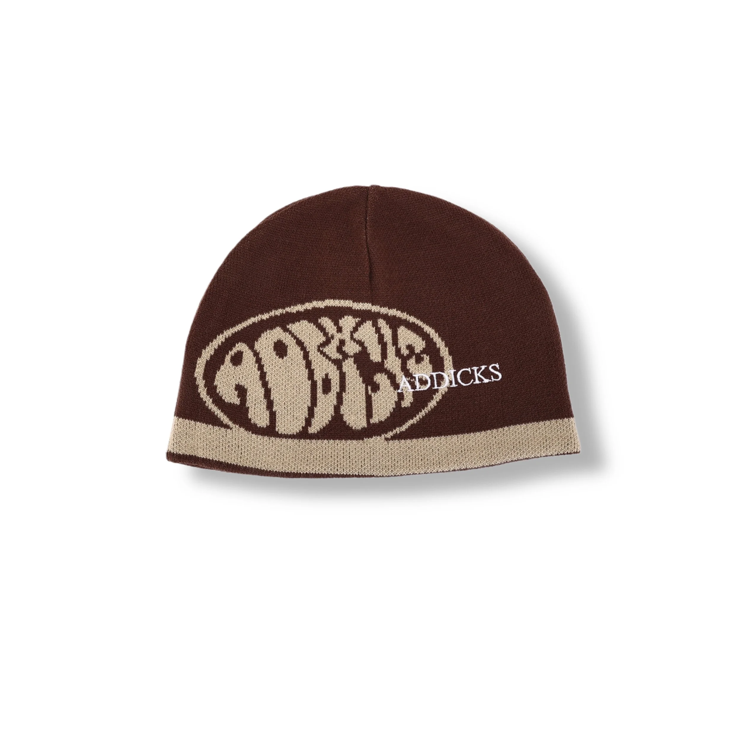 (reversible beanie - brown)