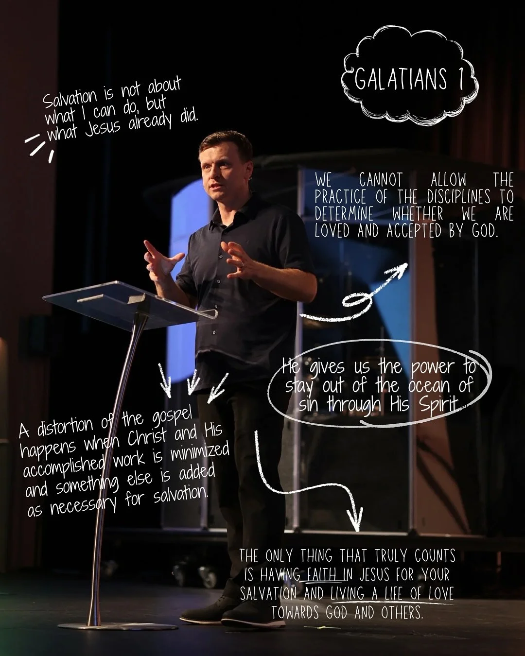 Still mediating on the powerful message Pastor Serge shared — One True Gospel. 📖
Join us this Sunday as we continue our Galatians sermon series! 👏🏼