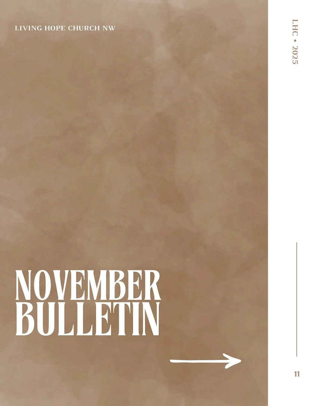 Mark your calendars &mdash; exciting things are happening this November at Living Hope! 🤩

&amp; we included some key dates you need to save 🔑