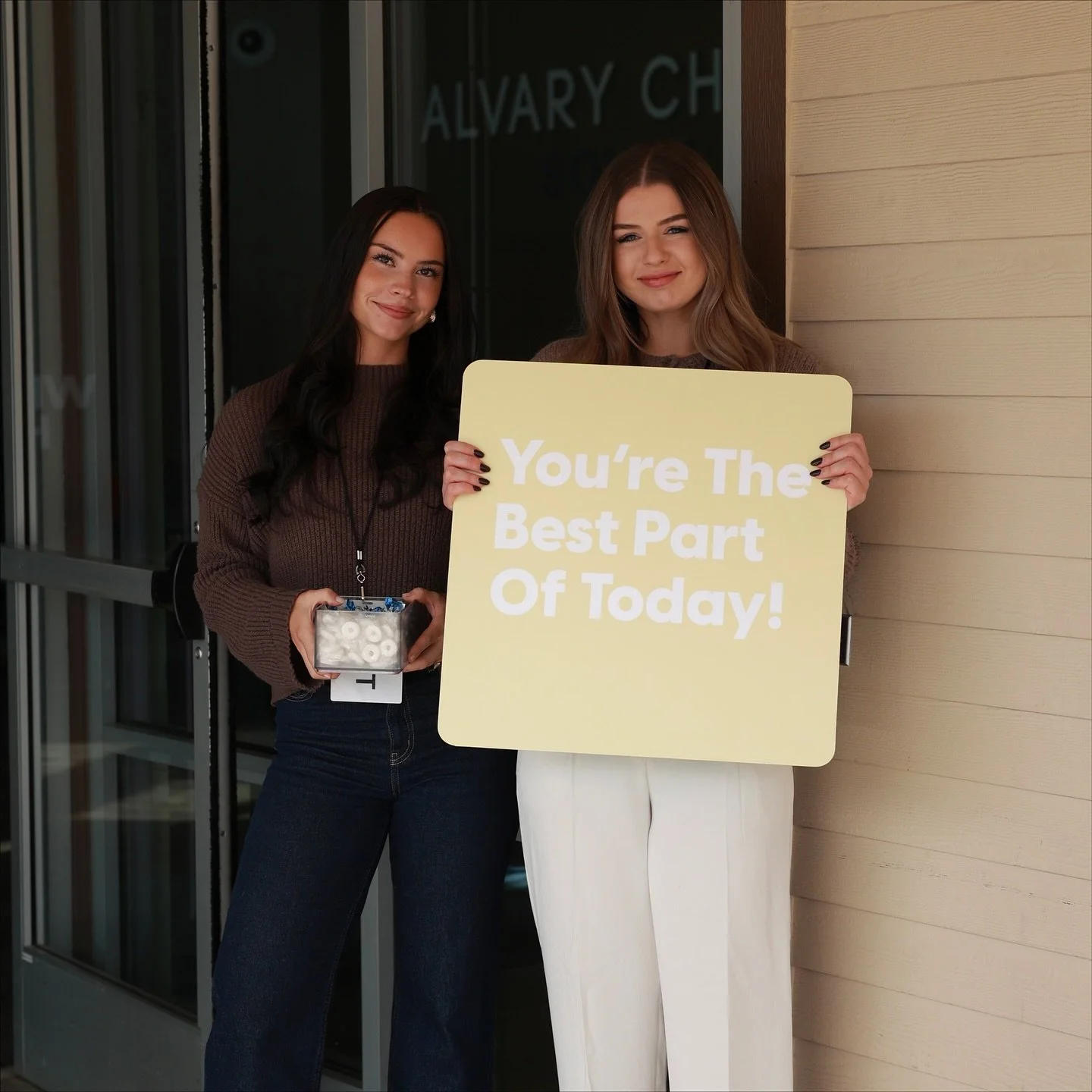 Happy Sunday! ✨

We can&rsquo;t wait to worship with you at 2:00pm! 🙌🏼