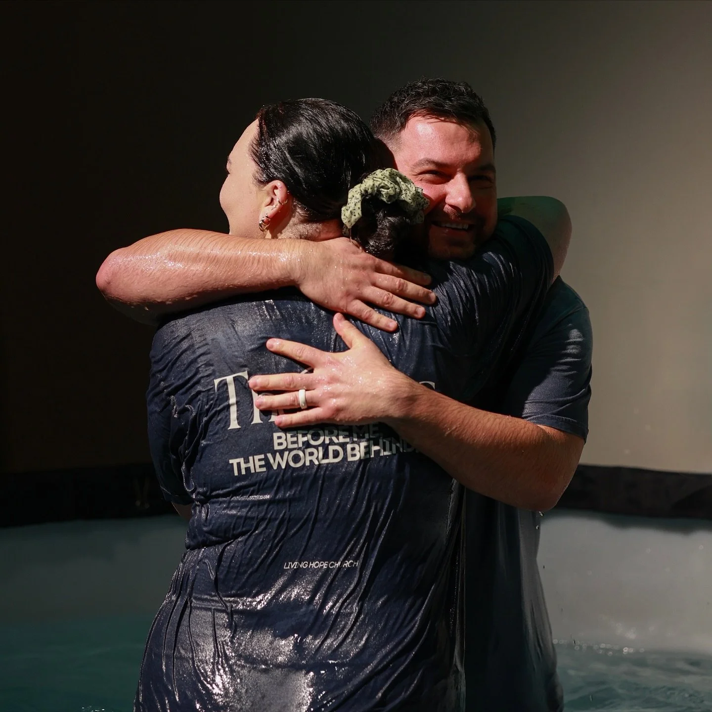 A day of surrender, celebration and new LIFE in Christ! 🌊🙌 #BaptismSunday