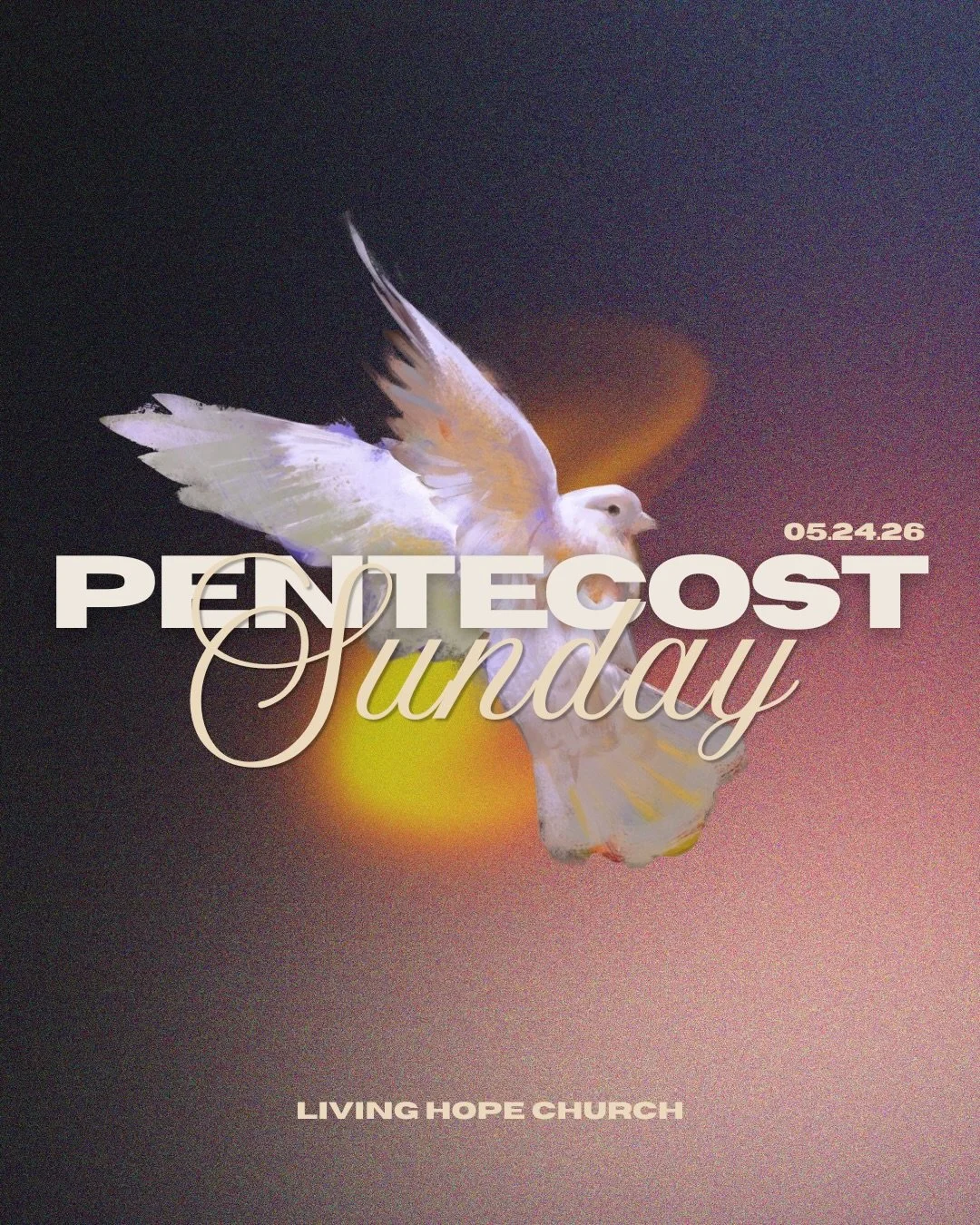 Pentecost Sunday is the celebration of the outpouring of the Holy Spirit and the reminder that He still moves today! 🕊️

Join us tomorrow at 2:00pm &mdash; Come expectant❤️&zwj;🔥🙌