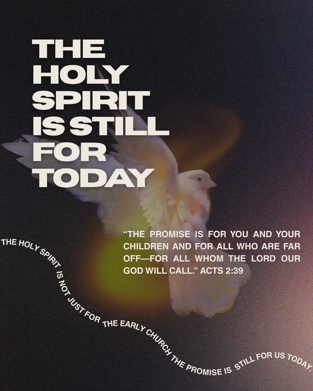 The Holy Spirit🕊️

Pastor Alex shared a powerful message this Pentecost Sunday on why the Holy Spirit is still important today❤️&zwj;🔥