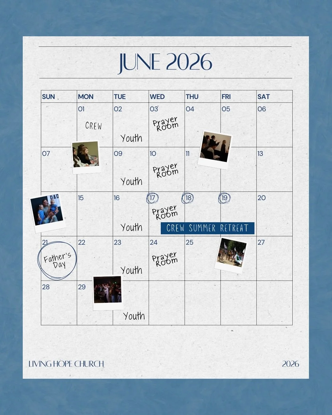 Summer is right around the corner, and we have so much to look forward to! ☀️

Mark your calendars &amp; join us throughout the summer!