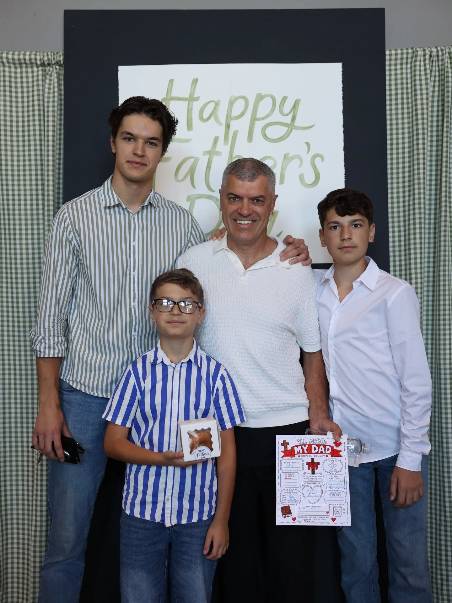 We had a special Sunday celebrating all the incredible dads this weekend💙