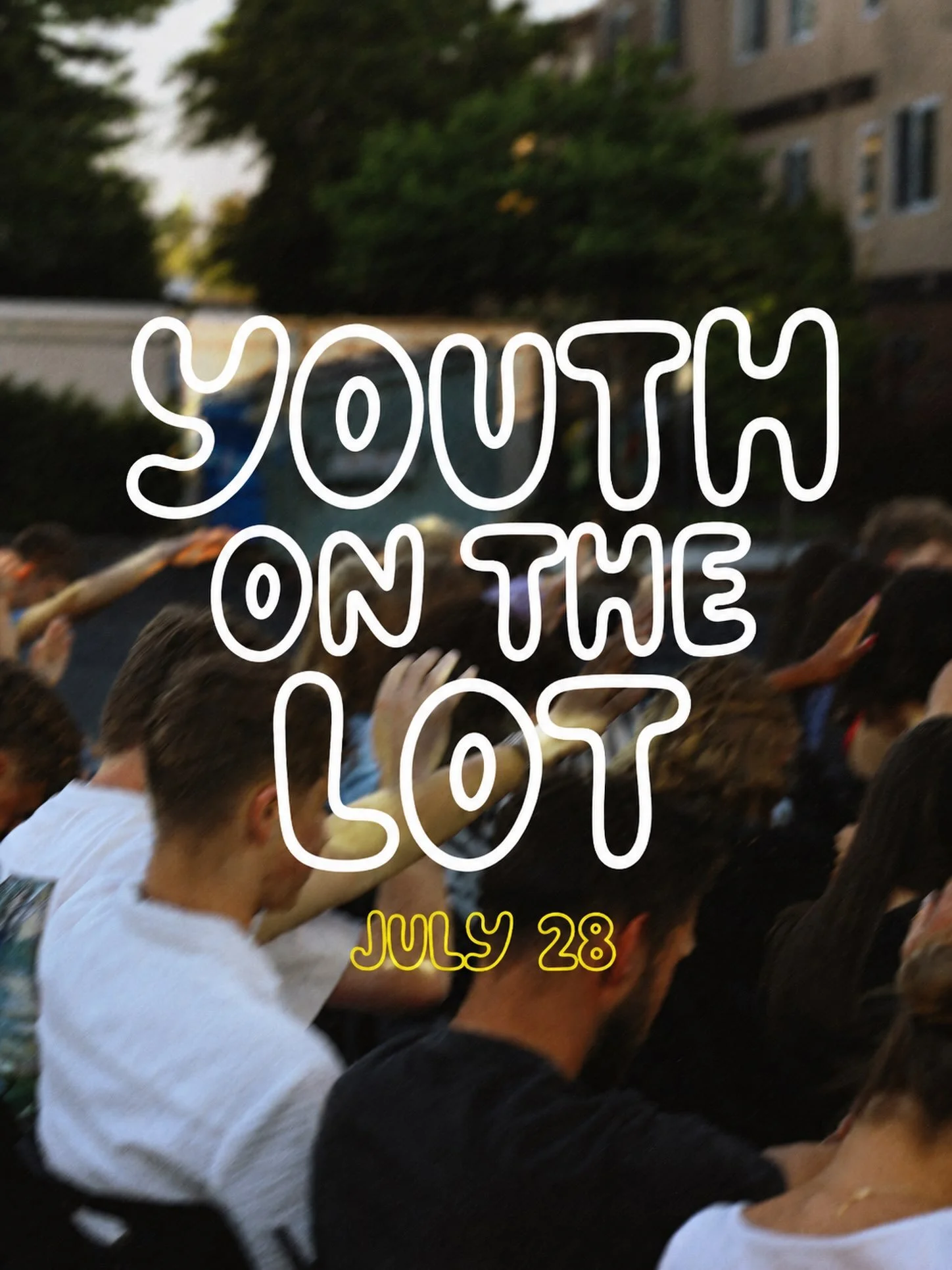 tonight ☁️✨🕊️!! 7:00pm youth on the lot :))