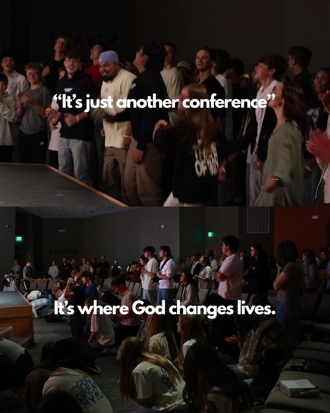 It&rsquo;s more than a conference&mdash;it&rsquo;s a place to encounter Jesus, find community, &amp; leave changed. ❤️&zwj;🔥

People&rsquo;s Conference is just weeks away! It&rsquo;s FREE so register today through the link in our bio! 🤩