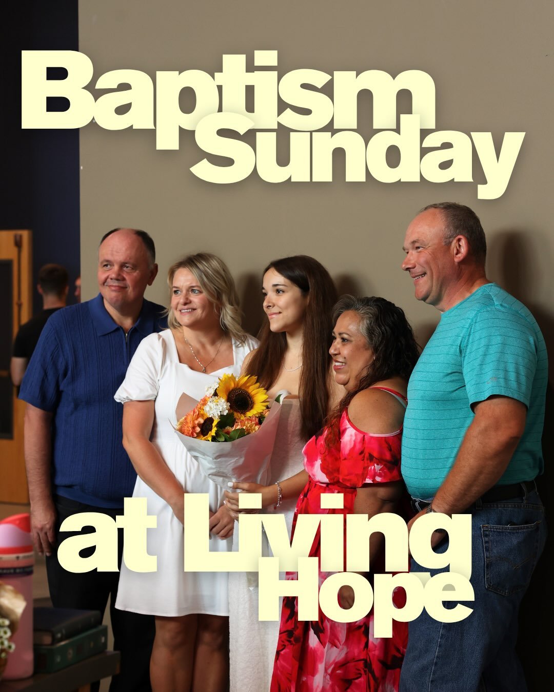 Sunday was special. We got to witness &amp; celebrate 9 people get baptized and confess Him as Lord! It was such a Holy Sunday! 🕊️🤍