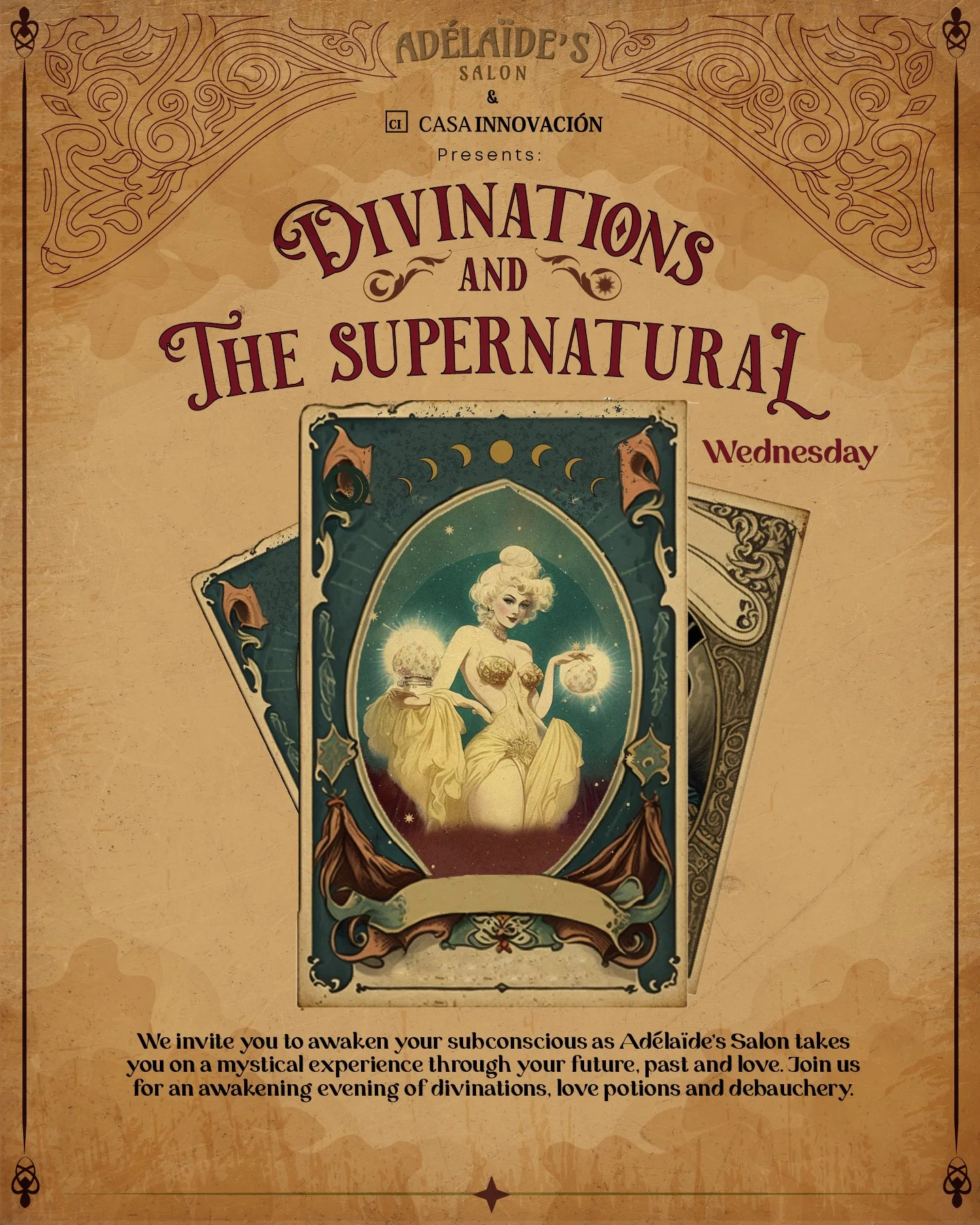Adélaïde's Salon Divination Wednesdays — Adélaïde's Salon