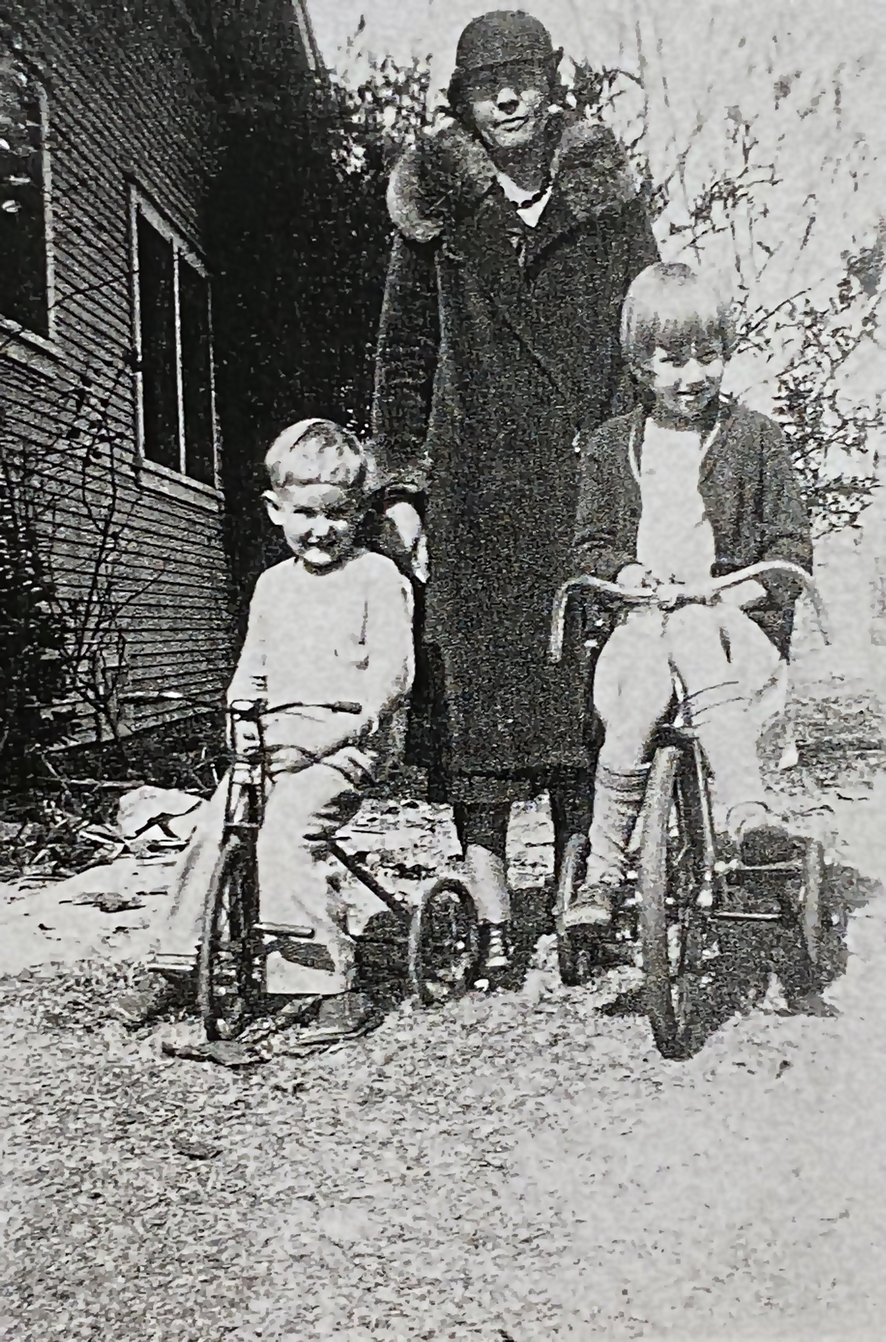 "Buddy" (John) and me with neighbor
