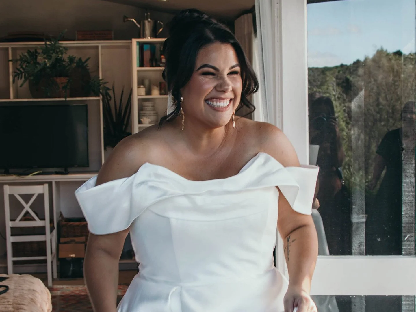 Rebekah Jujnovich at her wedding