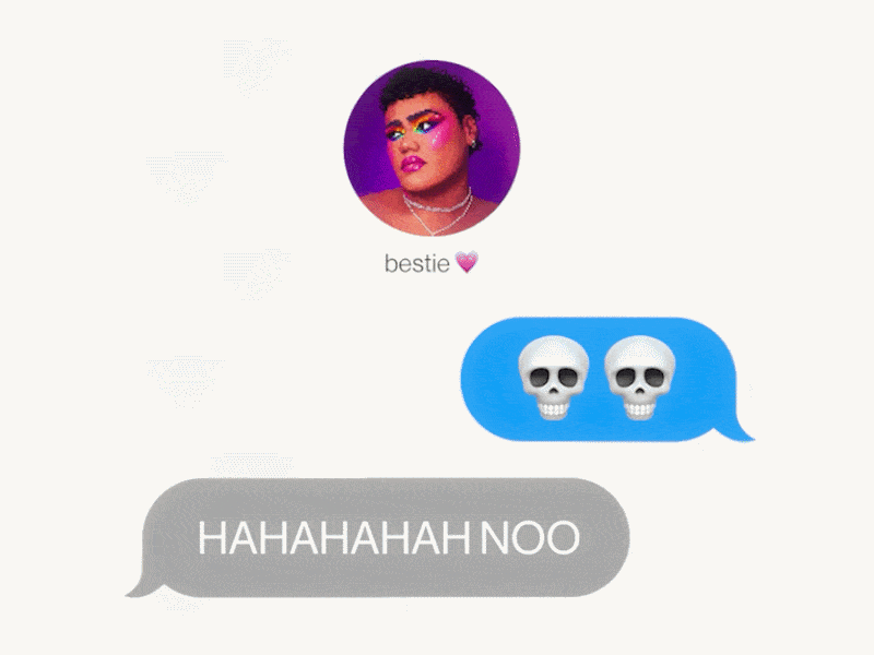 Kylee De Thier and Tony Ridler in the No Sad Cowboys Emojis video