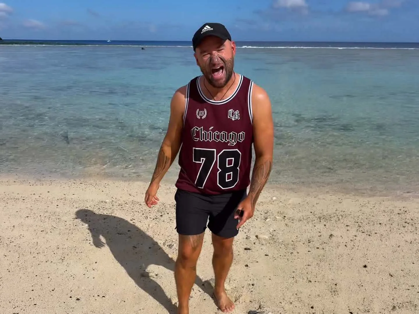 Pairama Wright at the Beach