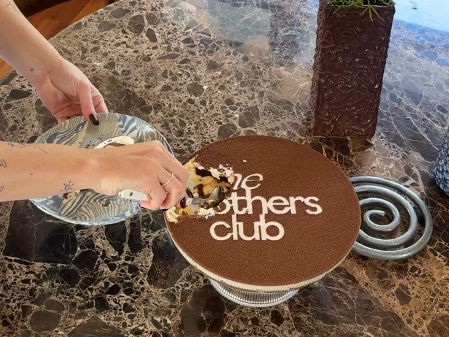 Danni Duncan The Others Club Flatlay Cake