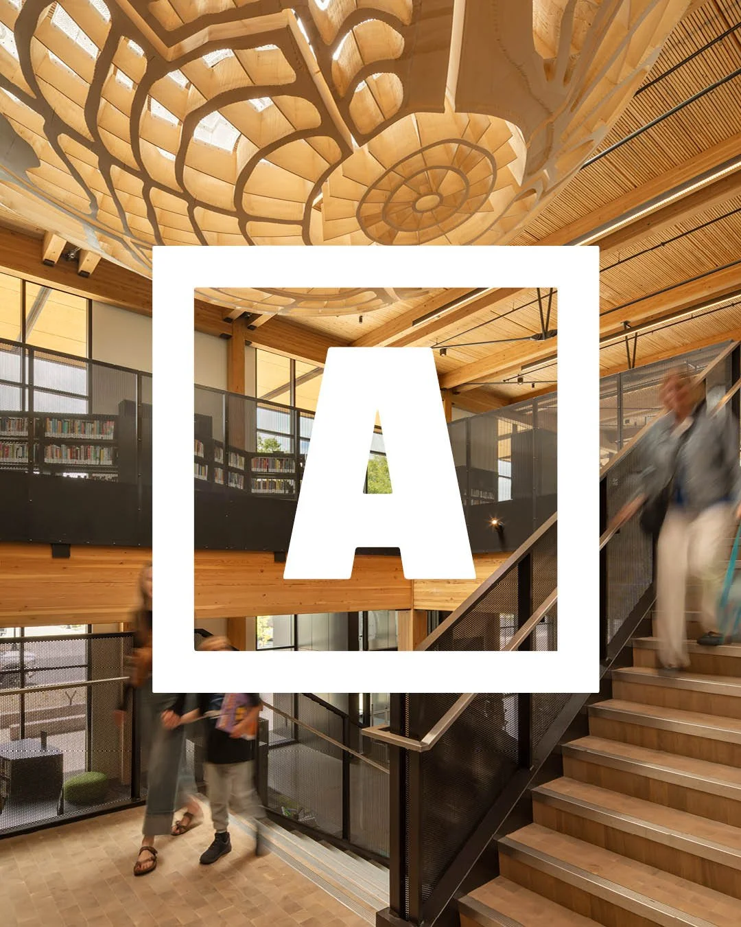 The new Redmond Library in Central Oregon is more than just a place to read, it&rsquo;s a stunning tribute to the region's logging history.

Designed by @millerhull and @steeleassociatesarchitects, the 18,500-square-foot space features a massive expo
