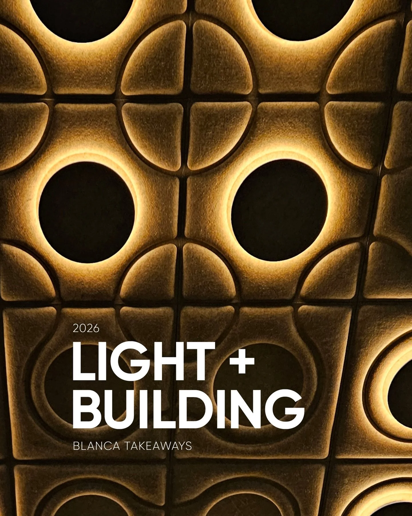 It&rsquo;s been a month since we returned from @lightbuildingfrankfurt with a full notebook and boundless inspiration. 

This year wasn&rsquo;t just about new product; it was as about the marriage of heritage and high-tech. 

Thank you for hosting us
