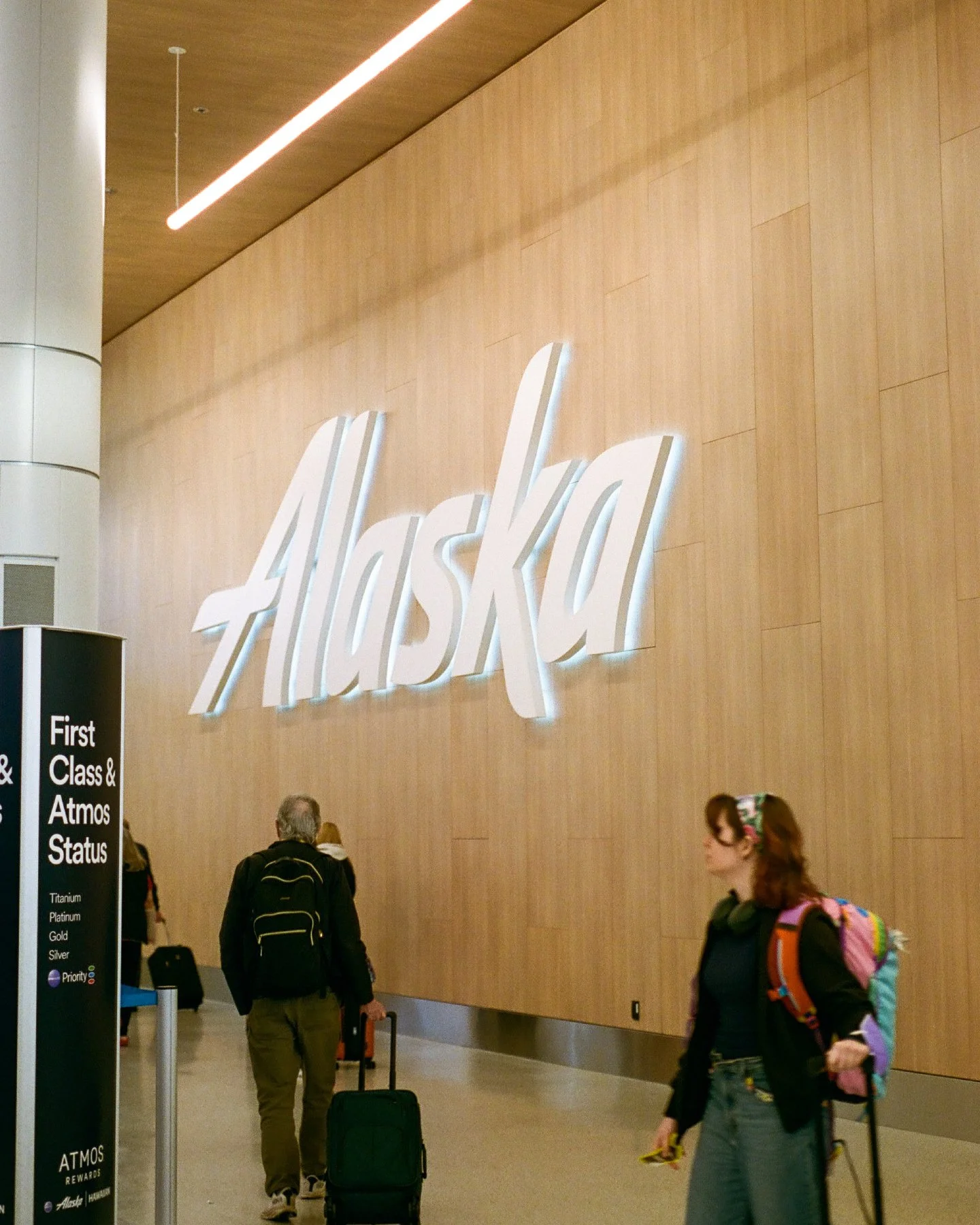 Next time you&rsquo;re rushing to catch a flight, take a beat and look up when you cross through the new @flysea Gateway. We designed the lighting to turn a potentially frantic airport moment into something that feels calm, connected, and unmistakabl