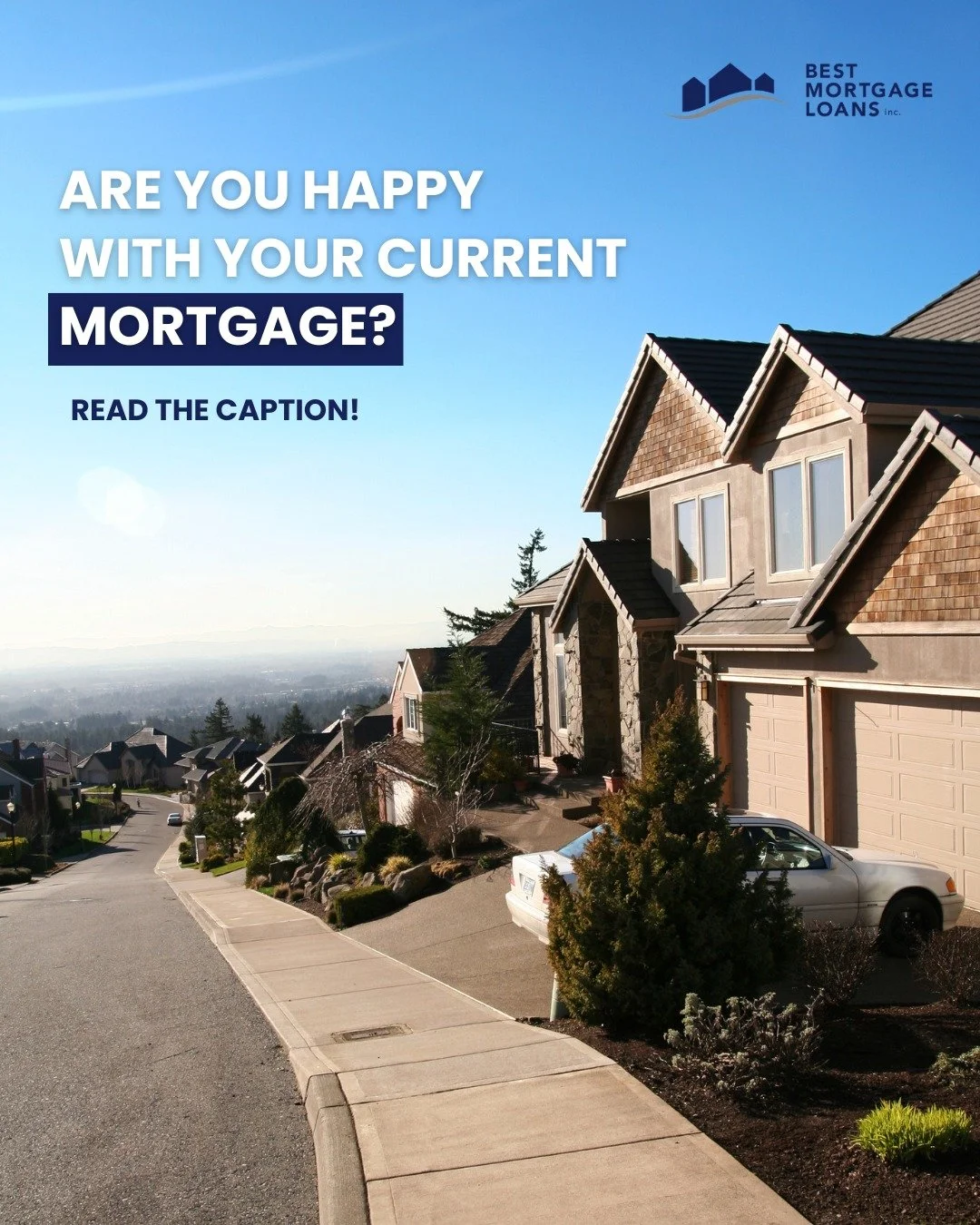 Most homeowners just ride their mortgage until renewal without ever checking if it&rsquo;s still the best option for them..

But the real question is:
Are you happy with your current mortgage or just riding it until renewal?&rdquo;🤔
Rates, life situ