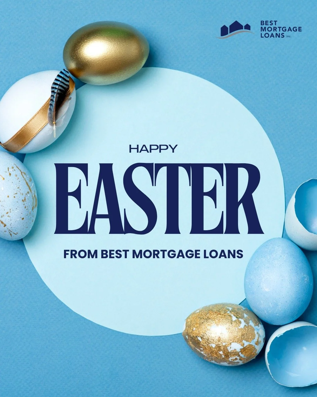Happy Easter from Best Mortgage Loans!💙

#BestMortgageLoans #HappyEaster