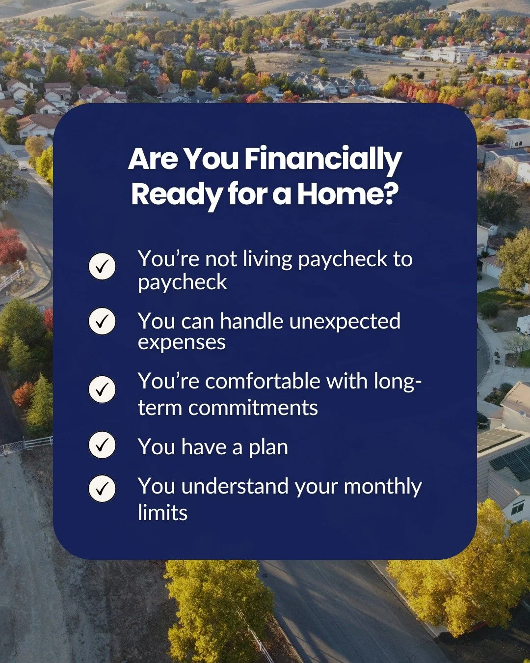 Most people think buying a home starts with a down payment&hellip; but it actually starts with your habits!

If you checked off a few of these, you might be closer than you think&hellip;The truth is, it&rsquo;s not about being perfect&mdash;it&rsquo;