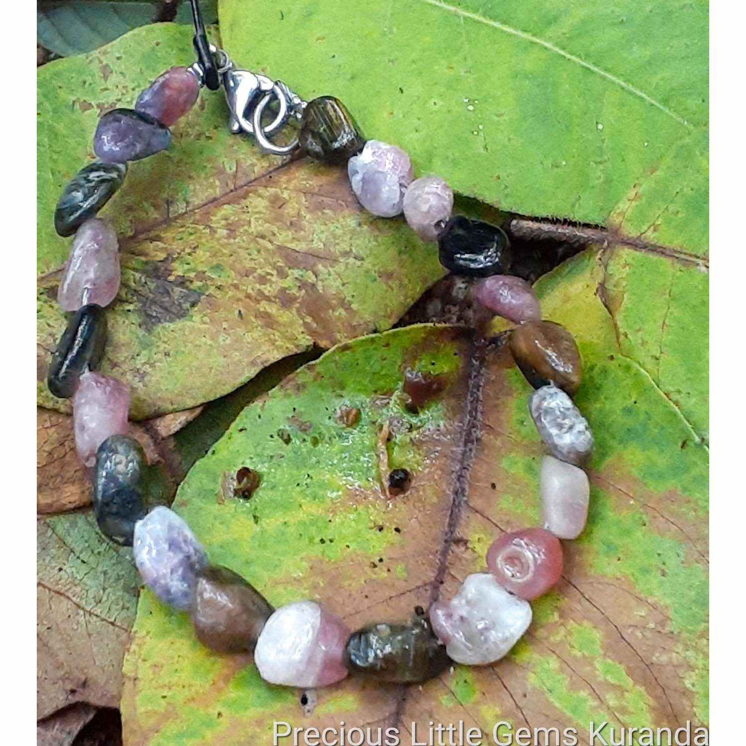 Rosy and Pearl's Tourmaline bracelet