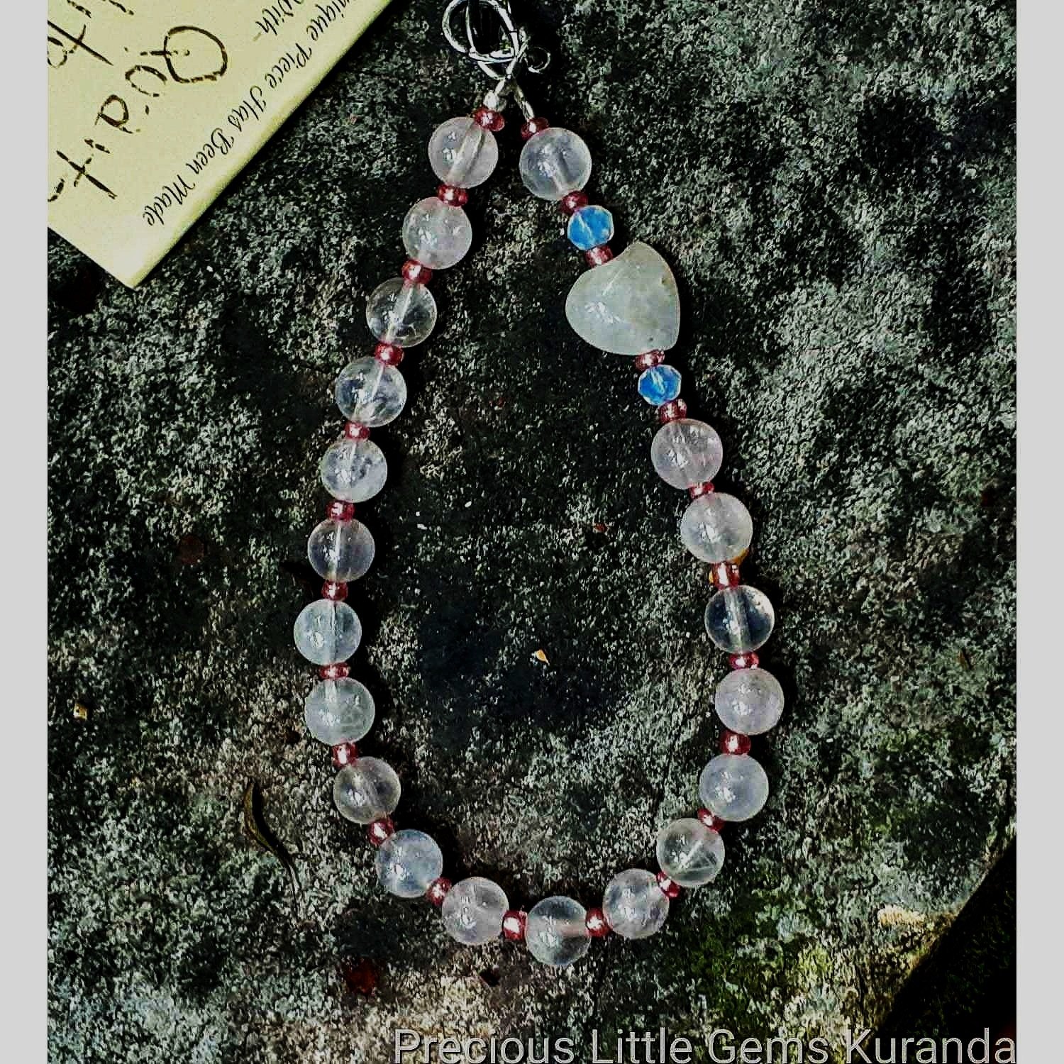 Rosy and Pearl's Rose Quartz Bracelet