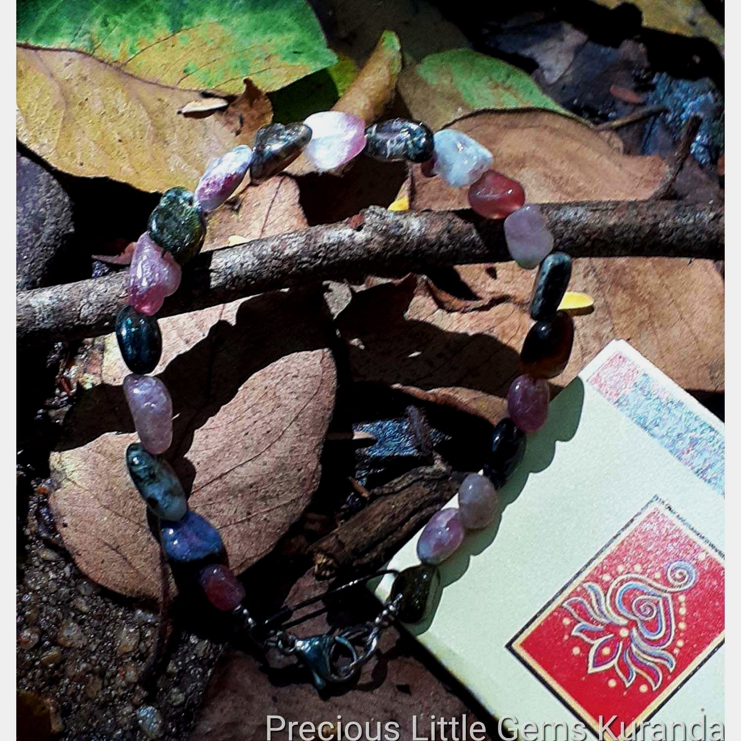 Rosy and Pearl's Tourmaline bracelet