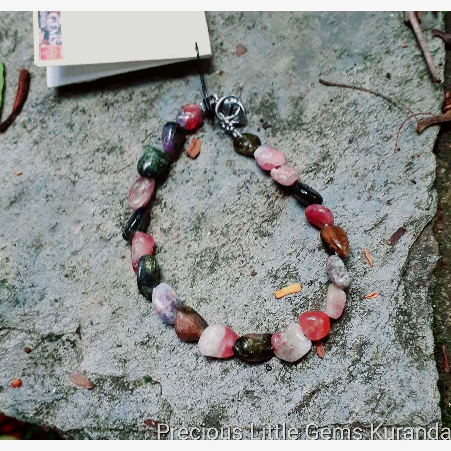 Rosy and Pearl's Tourmaline bracelet