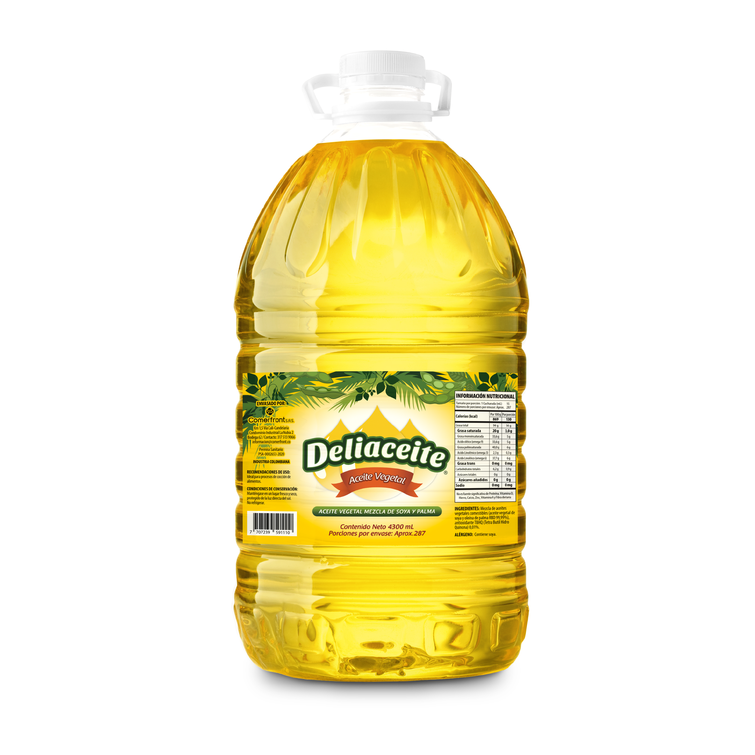 Deliaceite Mezcla 4300 mL 