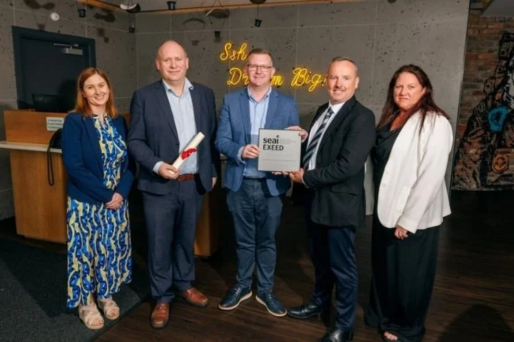 Shannon Springs Hotel receives EXEED Award from SEAI