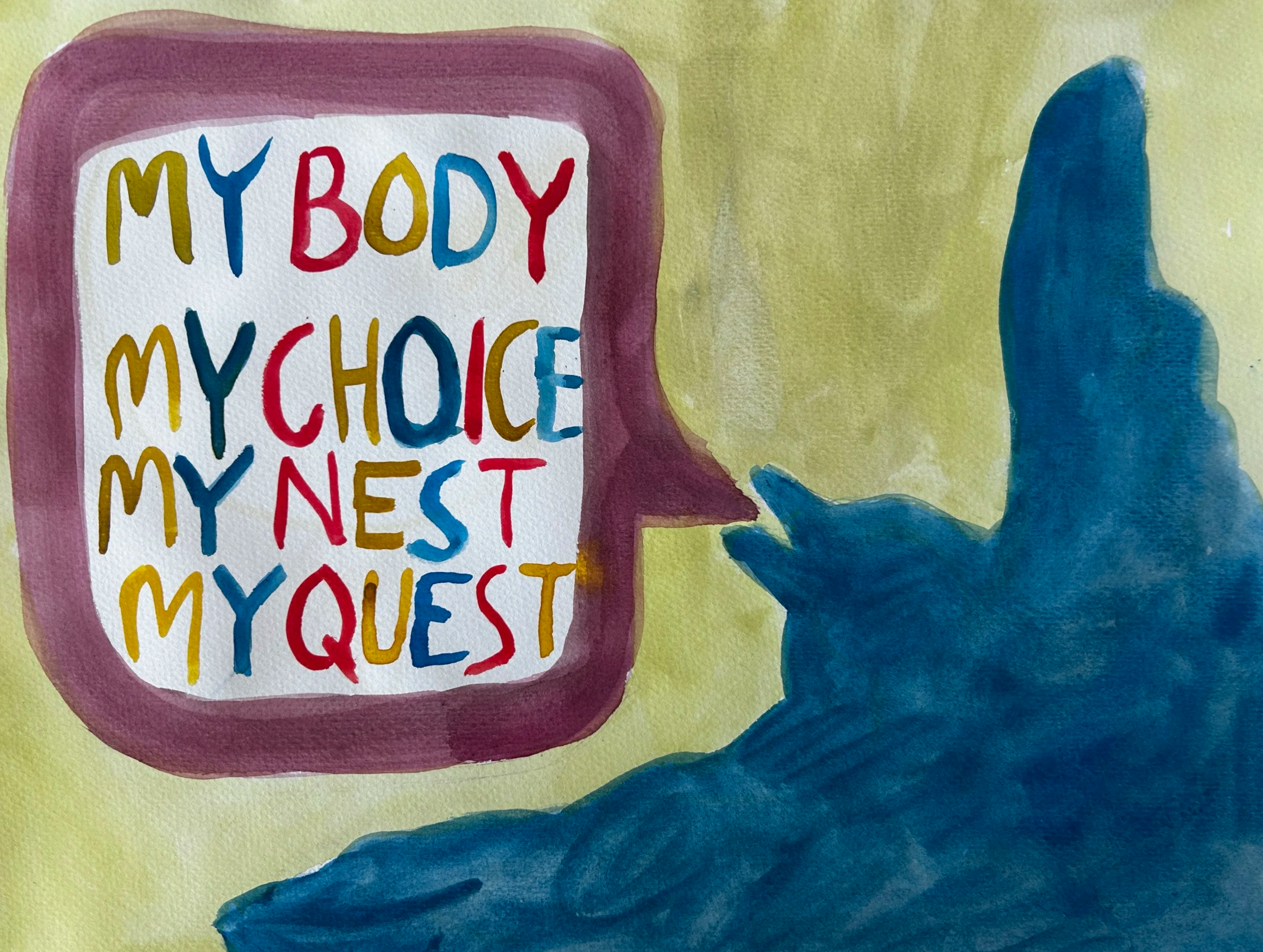 Unborn (Nest Quest), 30x40