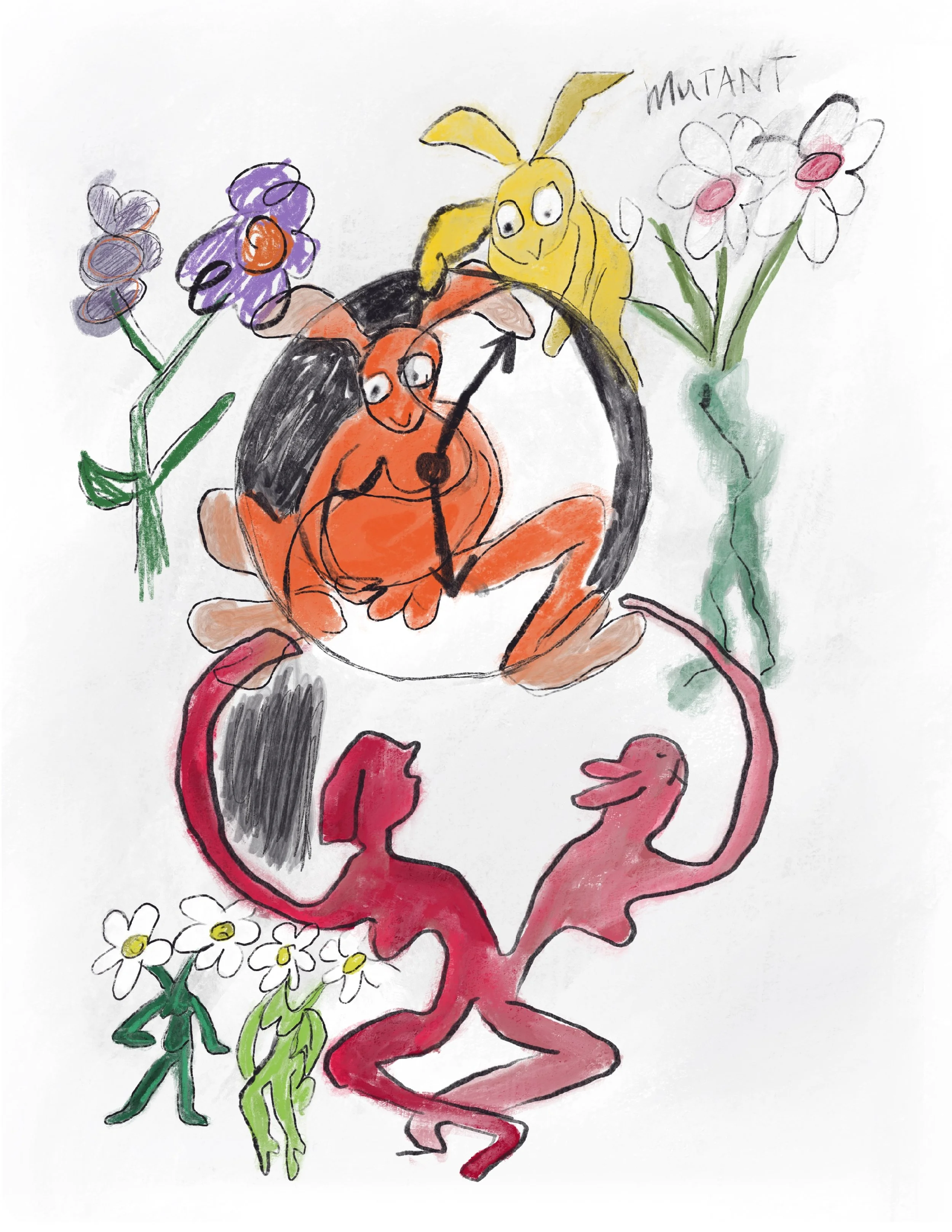 Uprooted (Mutant), 30x40